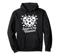 Soccer Is My Valentine Funny Love Hoodie - Minimalist Print Unisex