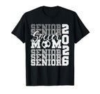 Senior Mom 2026 Soccer Class 2026 T-Shirt - Aesthetic Graphic for Adults