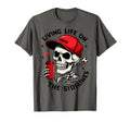 Living Life Sidelines Soccer Mama T-Shirt - Fun Novelty Design Unisex