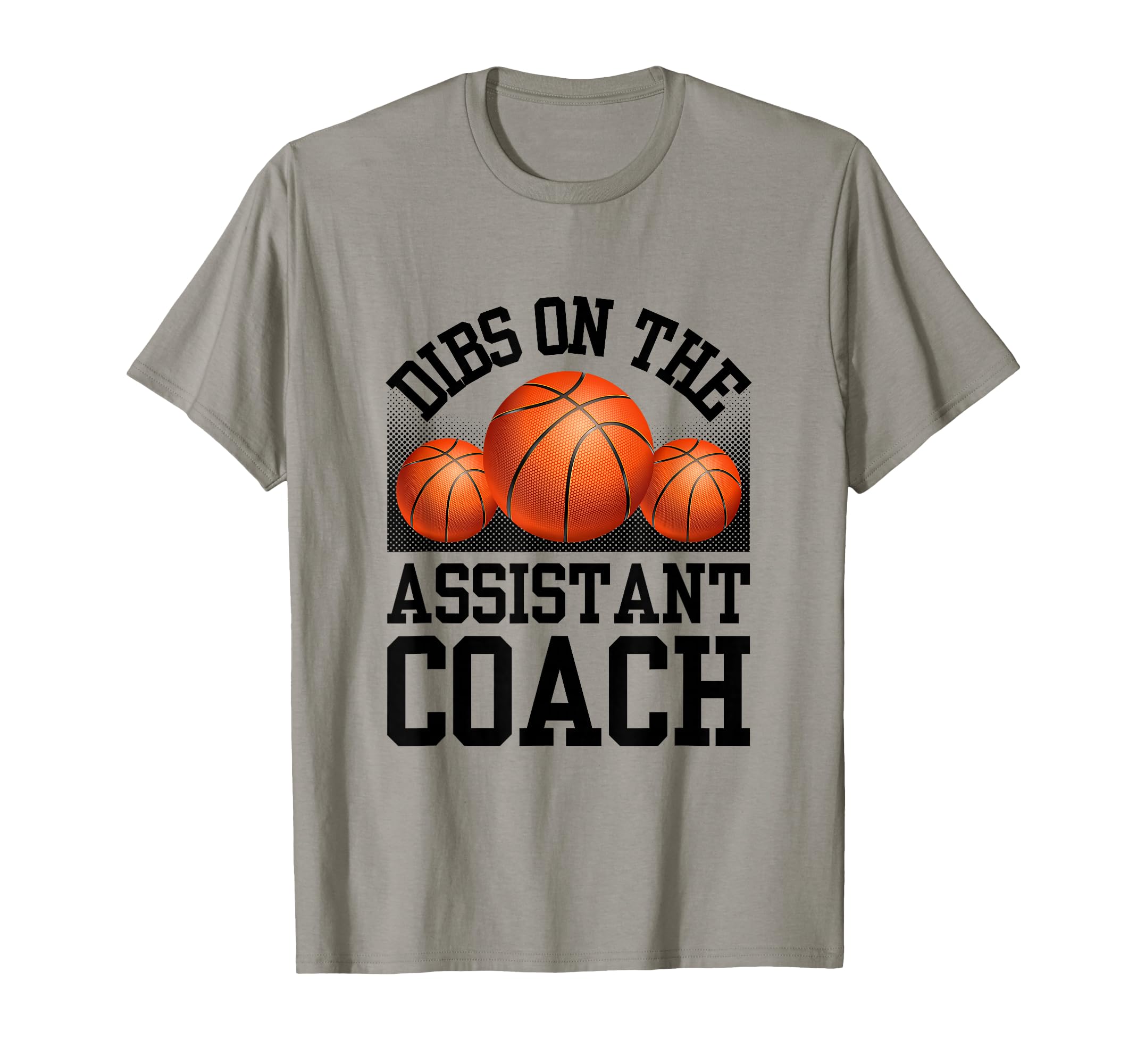 Dibs Assistant Coach Basketball Coach Wife T-Shirt - Graphic Print Unisex