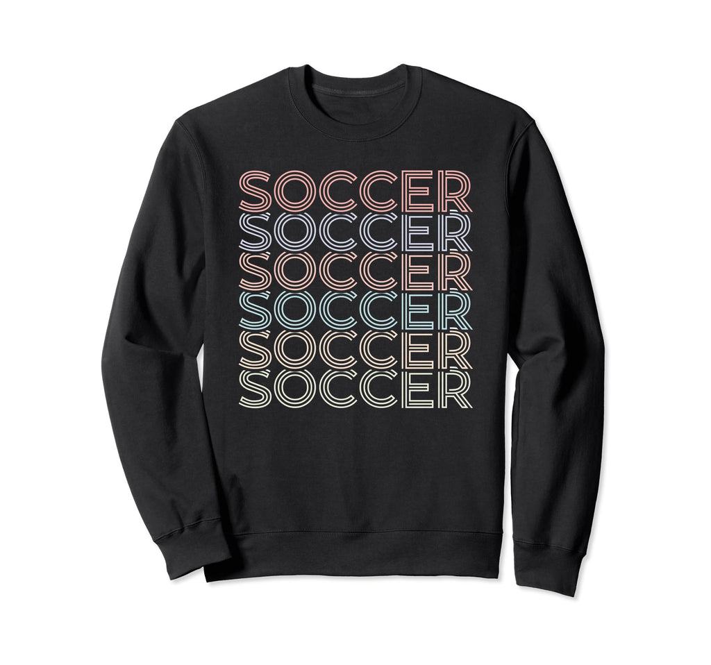 Athlete Player Soccer Repeated Sweatshirt - Aesthetic Graphic Men Women