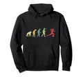 Soccer Running Ball Hoodie - Fun Novelty Design Unisex