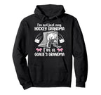 Im Hockey Goalie Grandma Hockey Keeper Hoodie - Streetwear Style Men Women