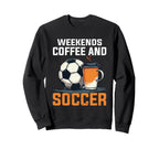 Soccer Mom Mommy Sweatshirt - Minimalist Print for Adults