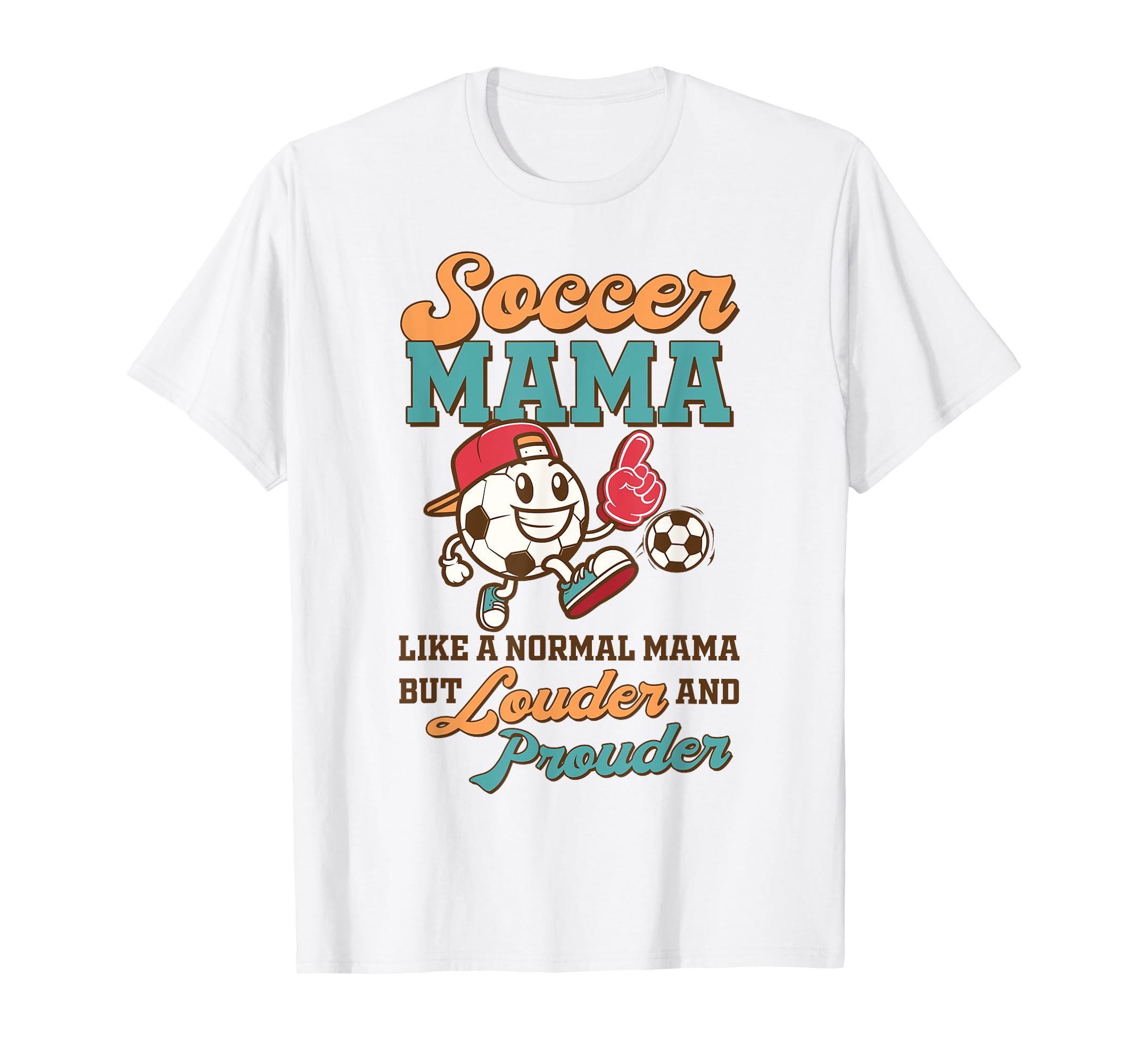 Soccer Mom Game Day Vibes Soccer Mama T-Shirt - Novelty Apparel for Adults