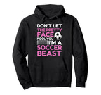 Best Soccer Teen Soccer Lover Player Hoodie - Trendy Graphic Men Women