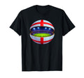 England Saint Georges Cross Flag Soccer T-Shirt - Aesthetic Graphic Unisex