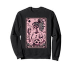 Womens Soccer Mom Tarot Card Funny Sweatshirt - Novelty Apparel for Adults