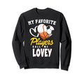 My Favorite Players Baseball Soccer Sweatshirt - Unique Graphic Unisex