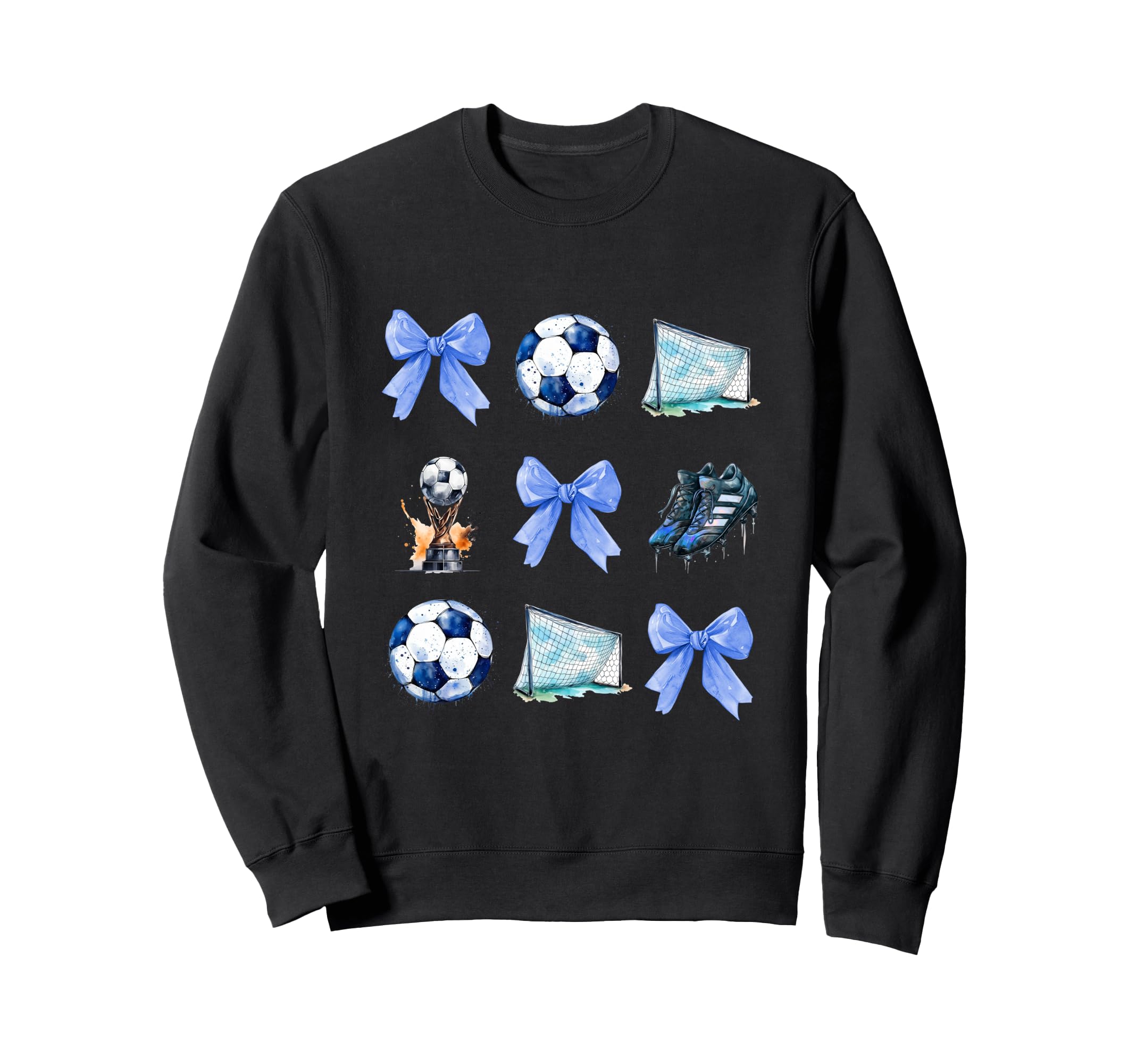 Soccer Soccer Mama Mom Sweatshirt - Trendy Graphic Unisex
