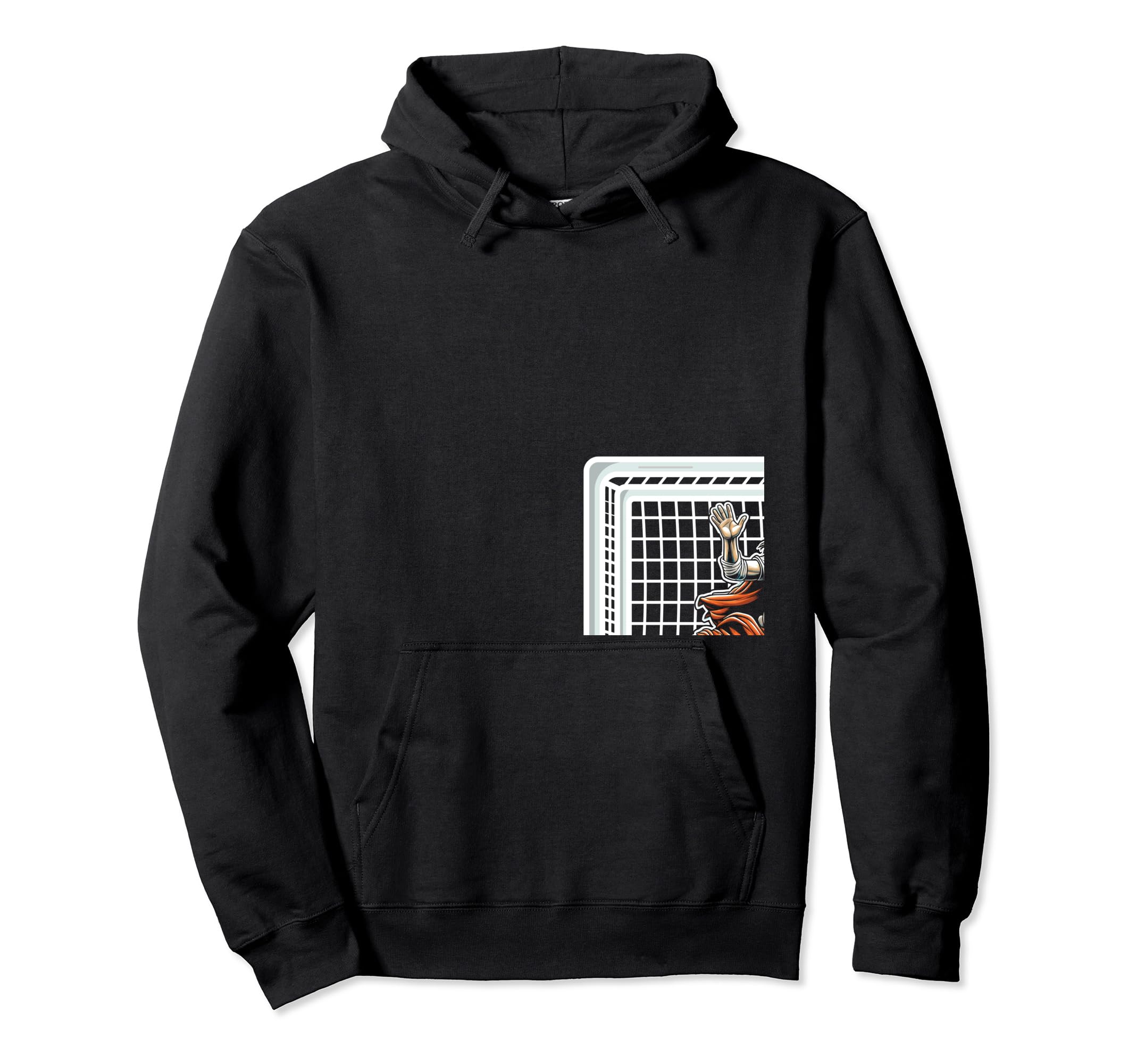Soccer Goalie Funny Goalkeeper Hoodie - Unique Graphic for Adults