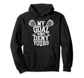 Legendary Lacrosse Funny Goalie Hoodie - Casual Everyday Wear for Adults
