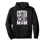 Proud Soccer Mom Sunset Vibes Hoodie - Novelty Apparel Unisex