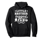 Little Brother Hockey Goalie Brother Hockey Hoodie - Trendy Graphic Unisex