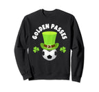Soccer Midfielders Golden Passes Sweatshirt - Minimalist Print for Adults