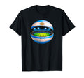 Argentine Flag Soccer Stadium Inside T-Shirt - Streetwear Style for Adults
