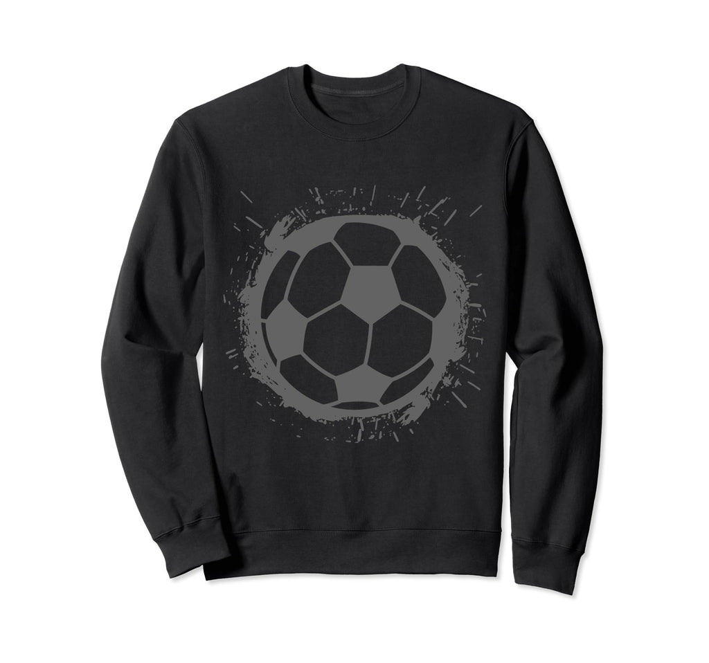 Soccer Player Ball Sports Sweatshirt - Fun Novelty Design Men Women
