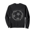 Soccer Player Ball Sports Sweatshirt - Fun Novelty Design Men Women