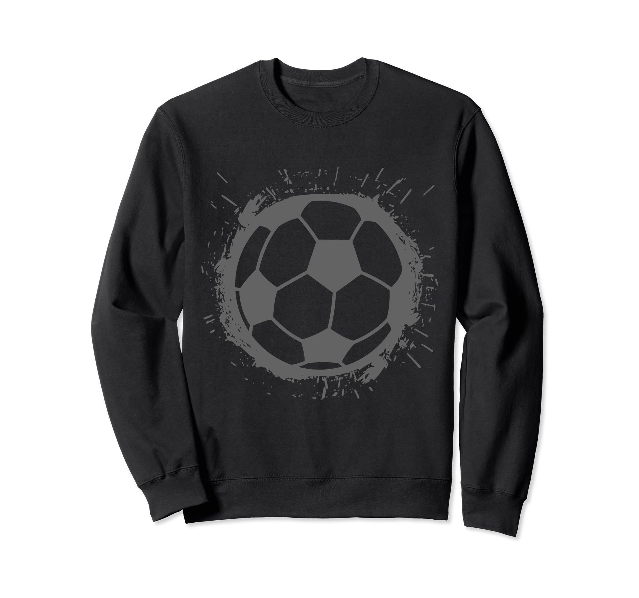 Soccer Player Ball Sports Sweatshirt - Fun Novelty Design Men Women