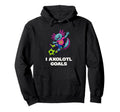 Soccer Mom Axolotl Funny Sports Pun Hoodie - Custom Art Print for Adults