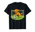 Goalkeeper Puppy T-Shirt - Trendy Graphic Unisex