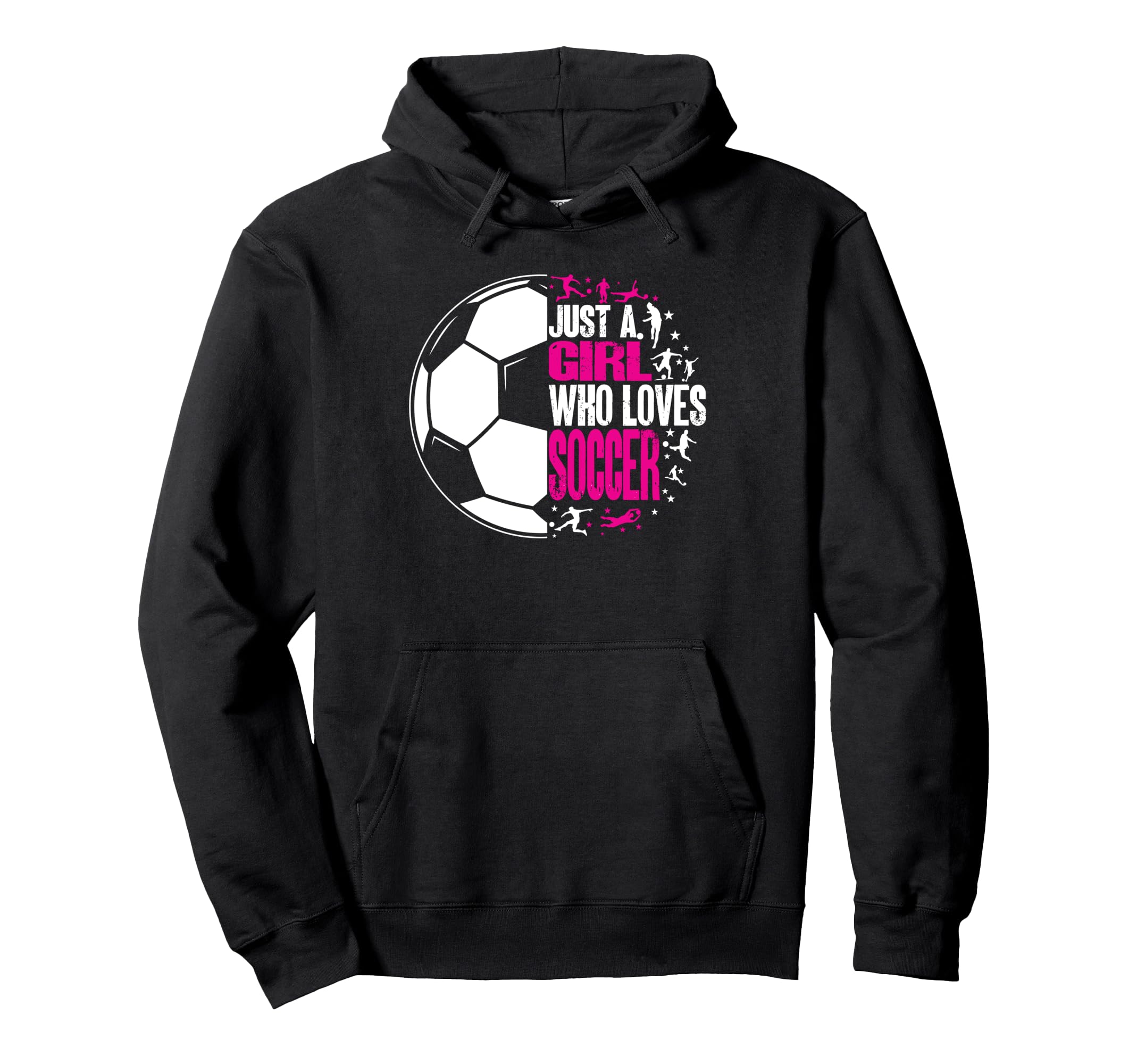 Funny Sport Who Loves Soccer Hoodie - Aesthetic Graphic Unisex