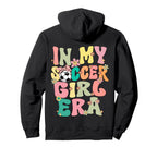 My Soccer Era Groovy Soccer Soccer Hoodie - Fun Novelty Design for Adults