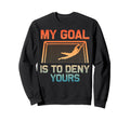 Soccer Goalie Art Gag Soccer Player Sweatshirt - Novelty Apparel Unisex