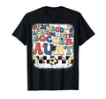 Somebody Loudmouth Aunt Soccer Cheering T-Shirt - Unique Graphic Men Women