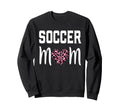 Soccer Mom Leopard Mother S Day Sweatshirt - Fun Novelty Design for Adults