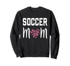 Soccer Mom Leopard Mother S Day Sweatshirt - Fun Novelty Design for Adults