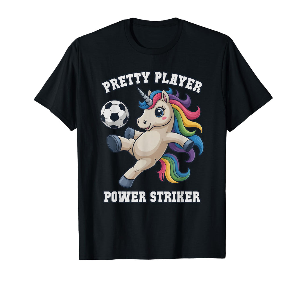 Player Soccer Unicorn Just Who Loves T-Shirt - Custom Art Print Men Women