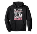 Dont Let Pretty Face Fool You Soccer Hoodie - Streetwear Style for Adults
