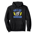 Like Soccer Soccer Gifts Sweatshirt - Trendy Graphic for Adults