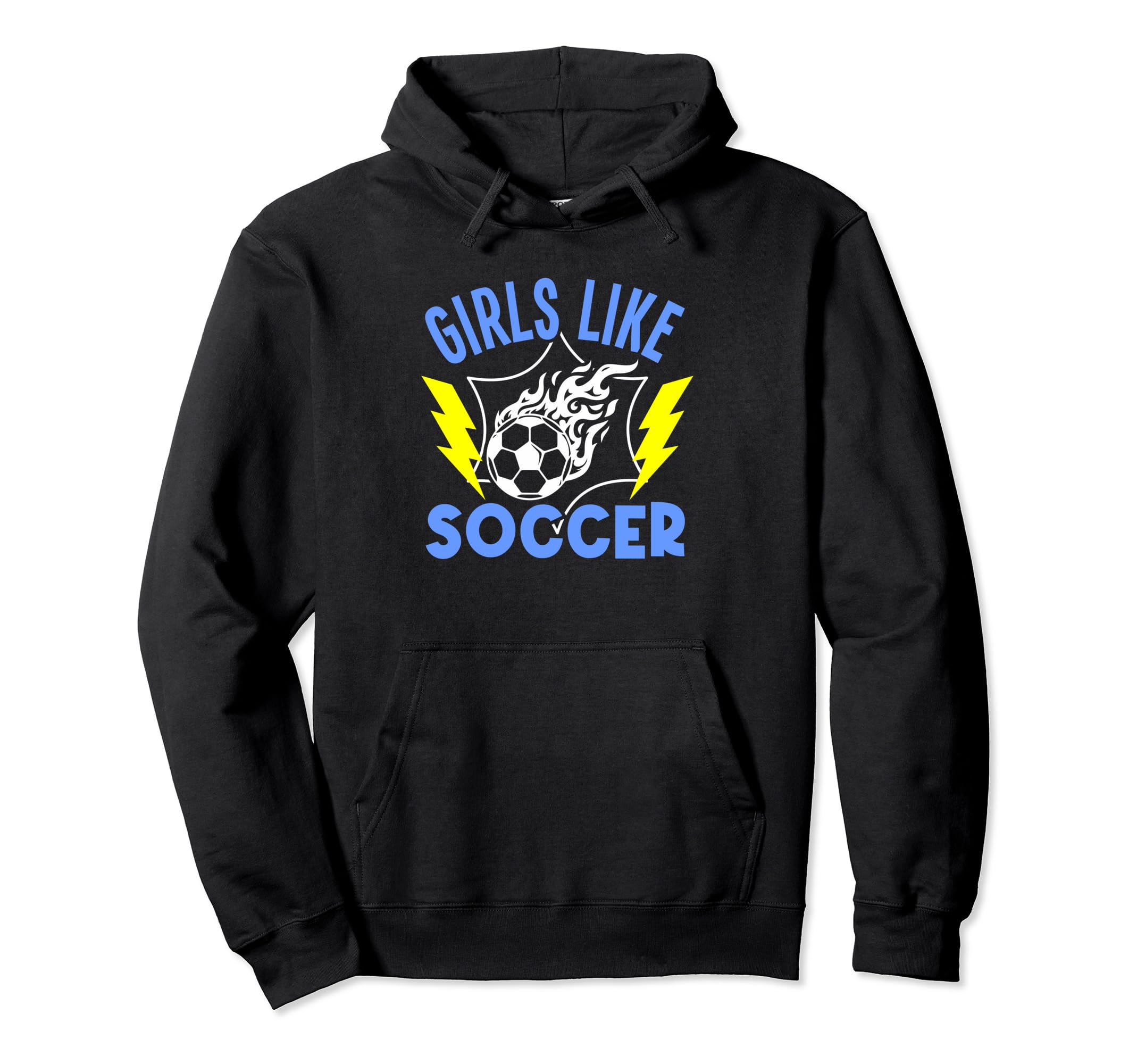Like Soccer Soccer Gifts Sweatshirt - Trendy Graphic for Adults
