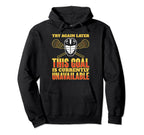 Funny Goalkeeper Lacrosse Goalie Lax Hoodie - Streetwear Style for Adults