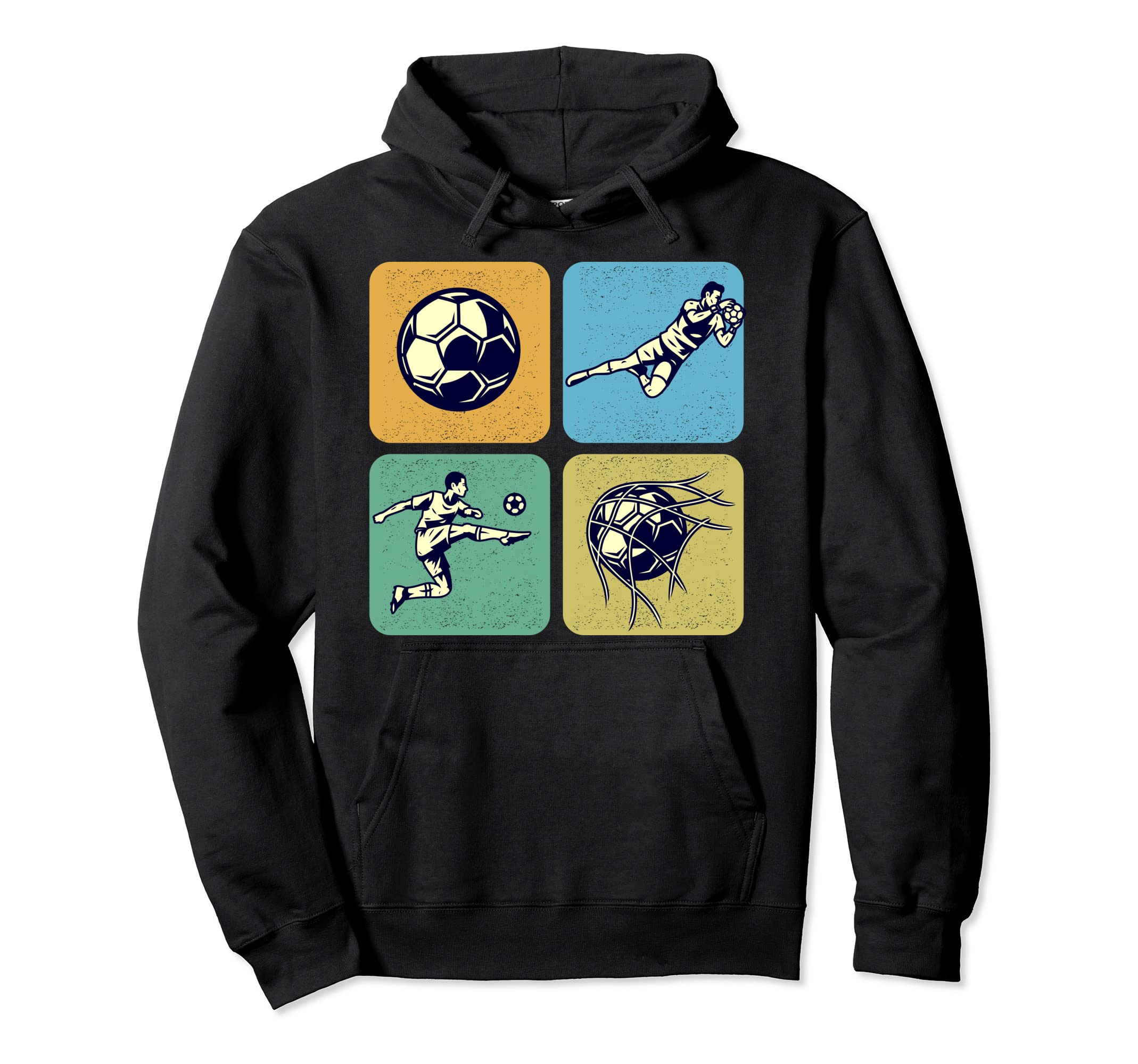 Soccer Lover European Football Player Hoodie - Casual Everyday Wear Unisex