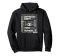 Soccer Mom Traits Best Words Describe Hoodie - Streetwear Style for Adults