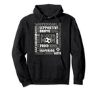 Soccer Mom Traits Best Words Describe Hoodie - Streetwear Style for Adults