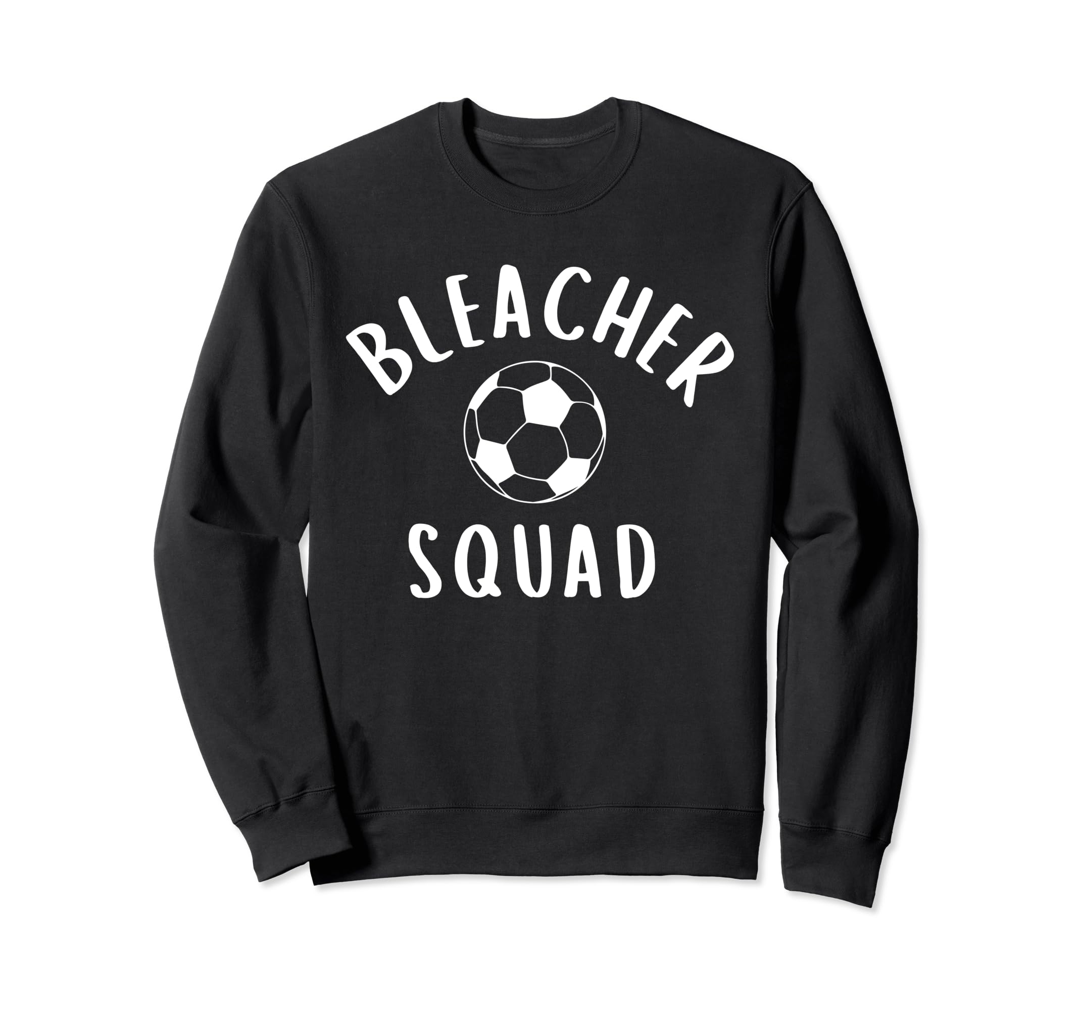Bleacher Squad Soccer Mom Game Day Sweatshirt - Trendy Graphic for Adults