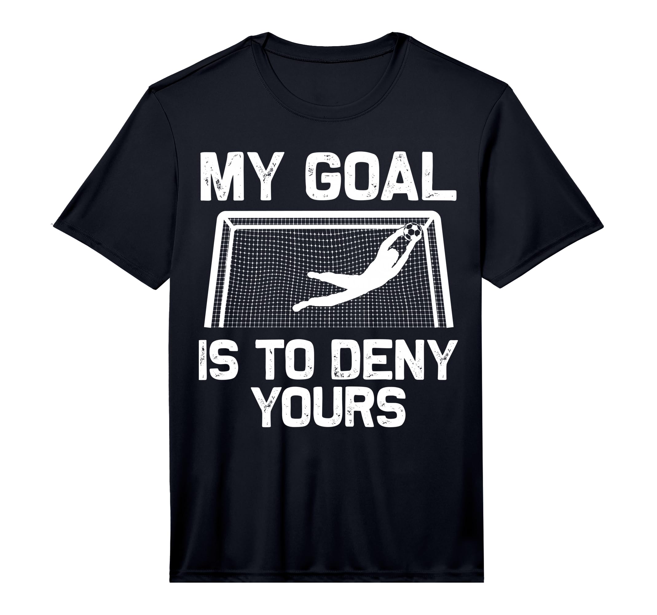 Soccer Goalie Art Gag Soccer Player T-Shirt - Custom Art Print Men Women