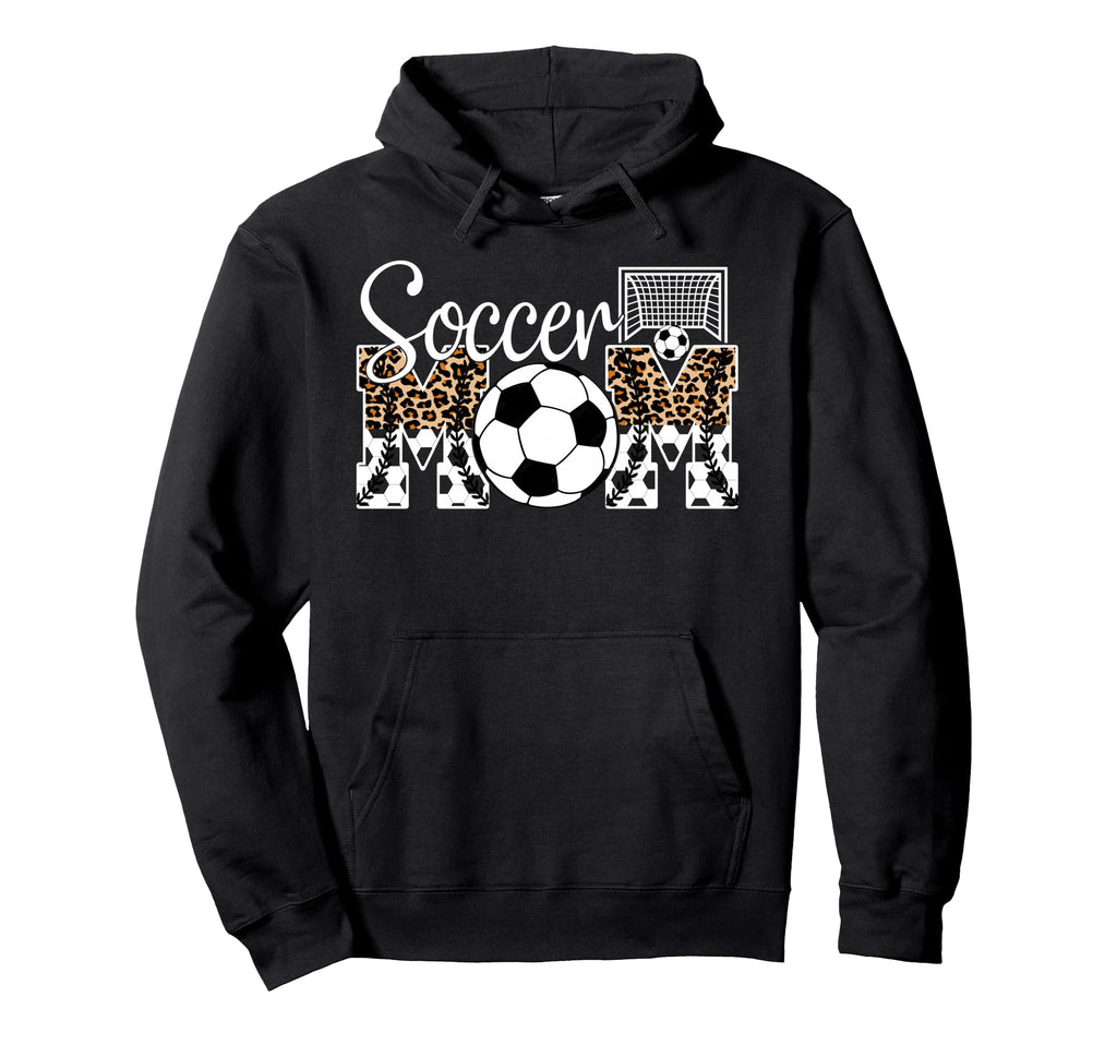 Soccer Mama Soccer Mom Hoodie - Minimalist Print for Adults