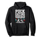 Ice Hockey Goalkeeper Team Goalie Hoodie - Fun Novelty Design for Adults