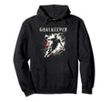 Zombie Goalkeeper Creepy Soccer Hoodie - Custom Art Print for Adults