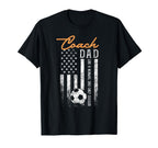 Soccer Coach Dad Like Normal Dad Only T-Shirt - Unique Graphic Unisex