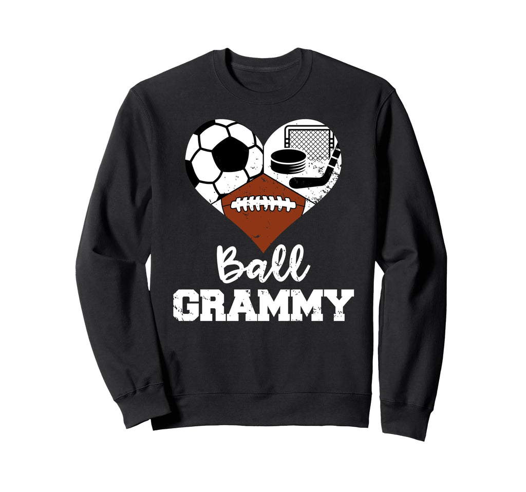 Ball Grammy Funny Soccer Football Sweatshirt - Streetwear Style for Adults