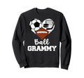 Ball Grammy Funny Soccer Football Sweatshirt - Streetwear Style for Adults