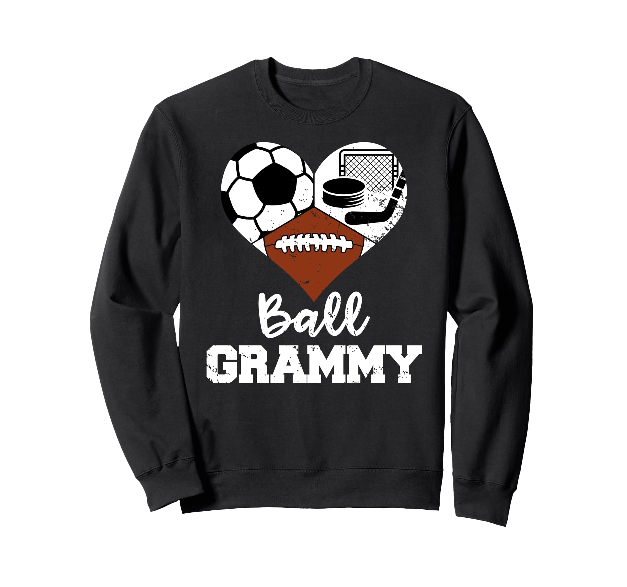 Ball Grammy Funny Soccer Football Sweatshirt - Streetwear Style for Adults