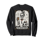 Soccer Mom Tarot Card Halloween Sweatshirt - Streetwear Style Unisex
