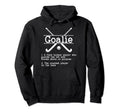 Field Hockey Goalie Field Hockey Keeper Hoodie - Trendy Graphic Unisex